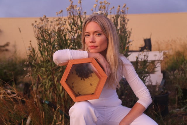 Brooke Geahan backs up the healing power of bee venom with science