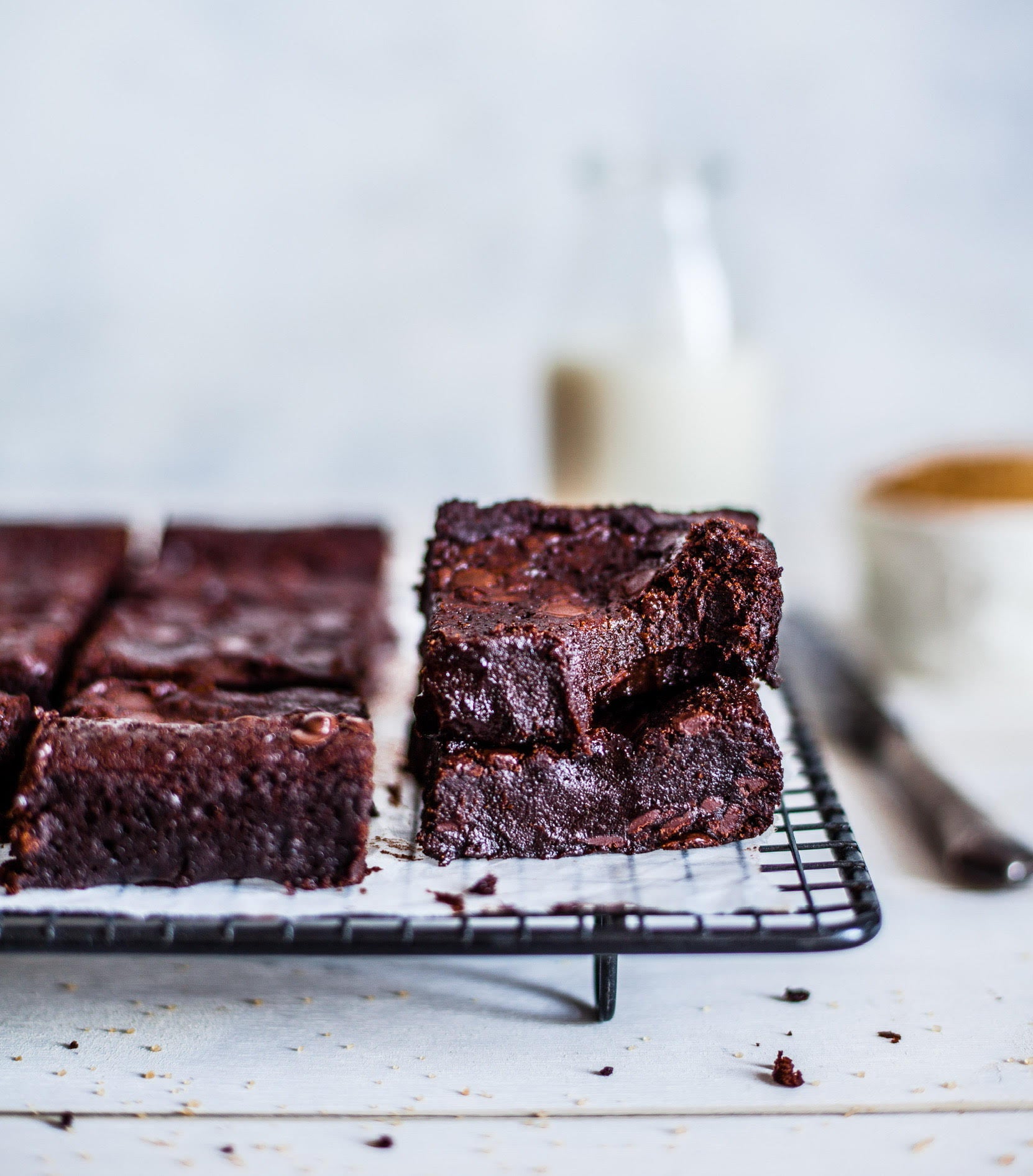 Nateur Cooking with Maja Brekalo: The Fudgiest Vegan Brownies