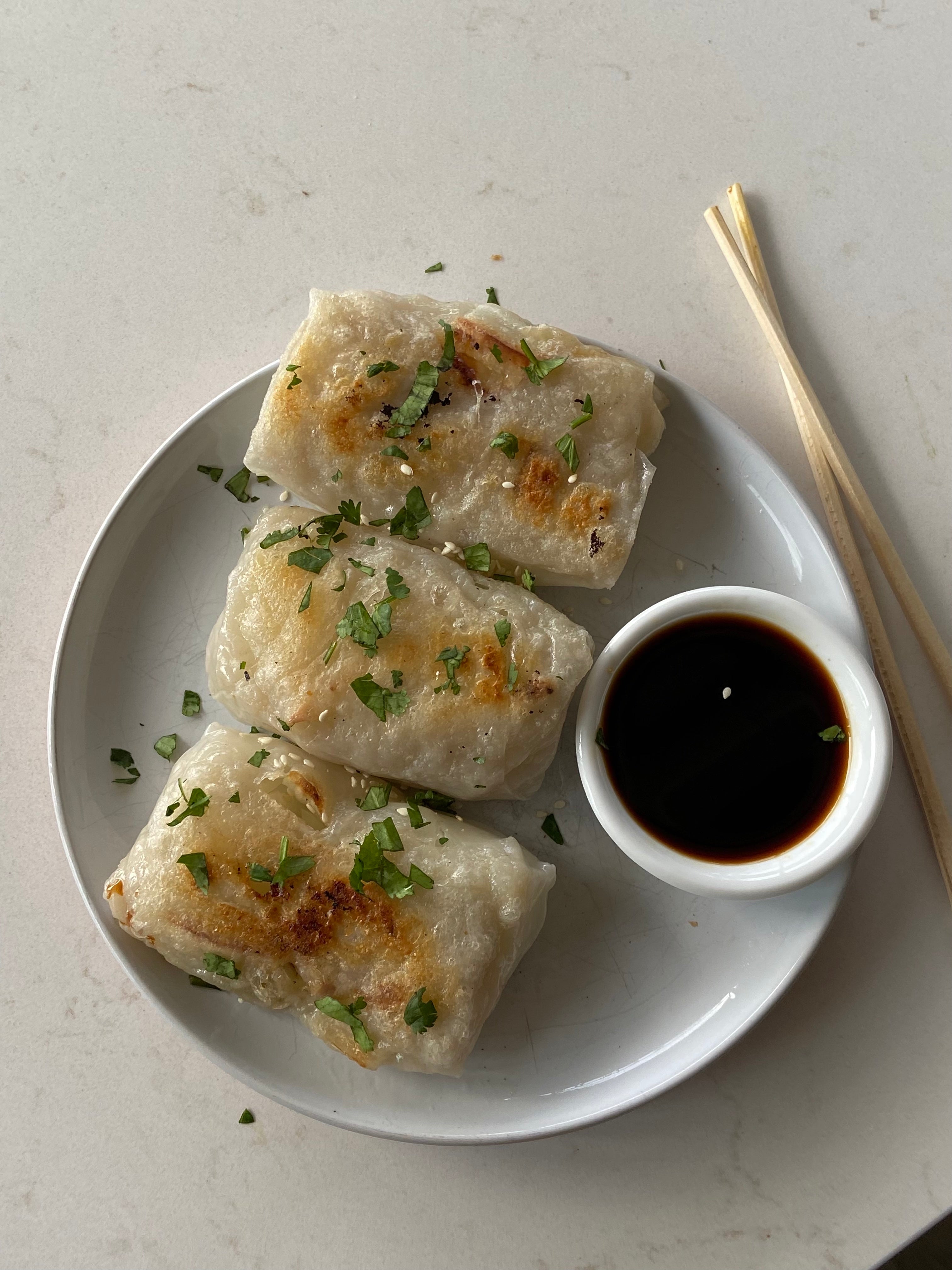 Nateur Cooking-Rice Paper Dumplings with Sophie Fisher