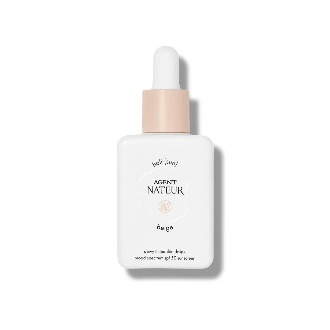 holi (sun) spf 50 dewy tinted skin drops Agent Nateur