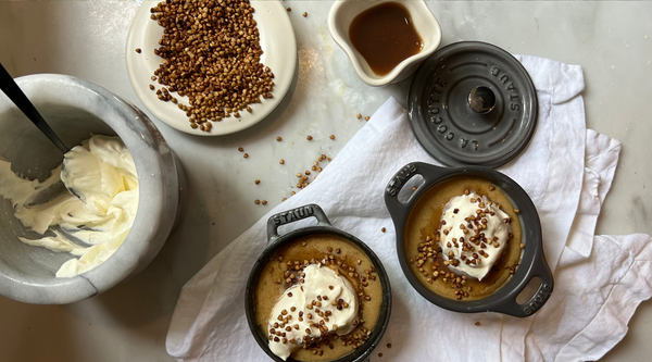 Nateur Cooking with Romilly Dauphin Newman: Holi (mane) Pumpkin Panna Cotta