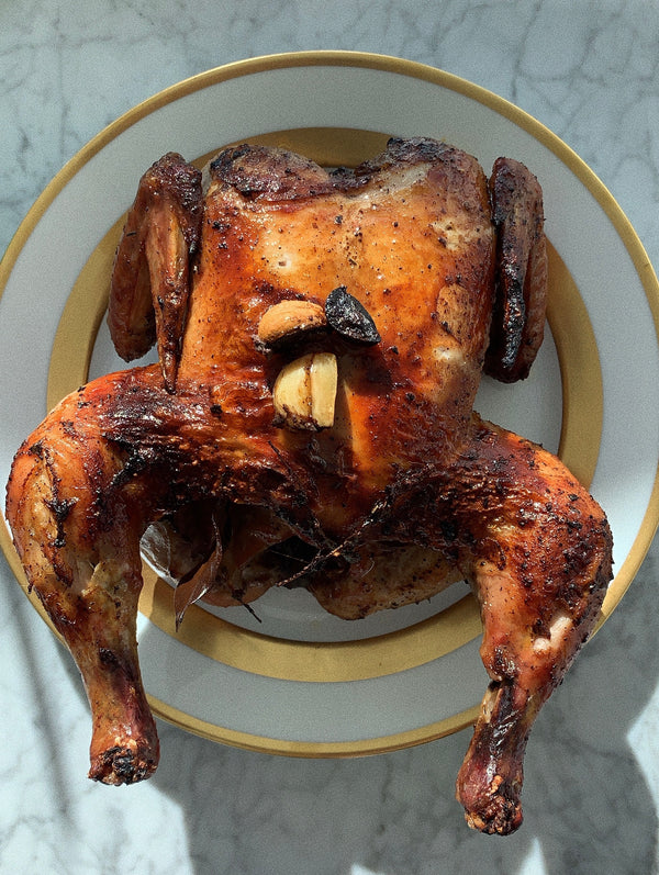 Crispy Roasted Chicken With Healthy Soy Alternative Recipe
