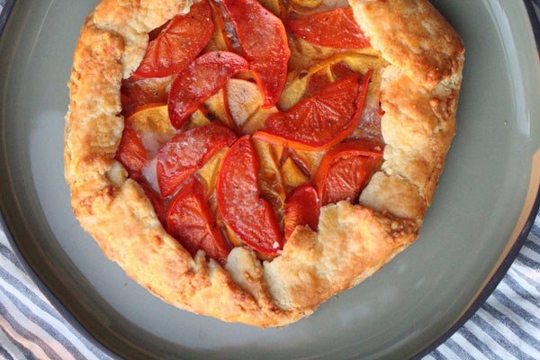 Nateur Cooking with Kacie Carter:  Gluten Free Persimmon Galettes