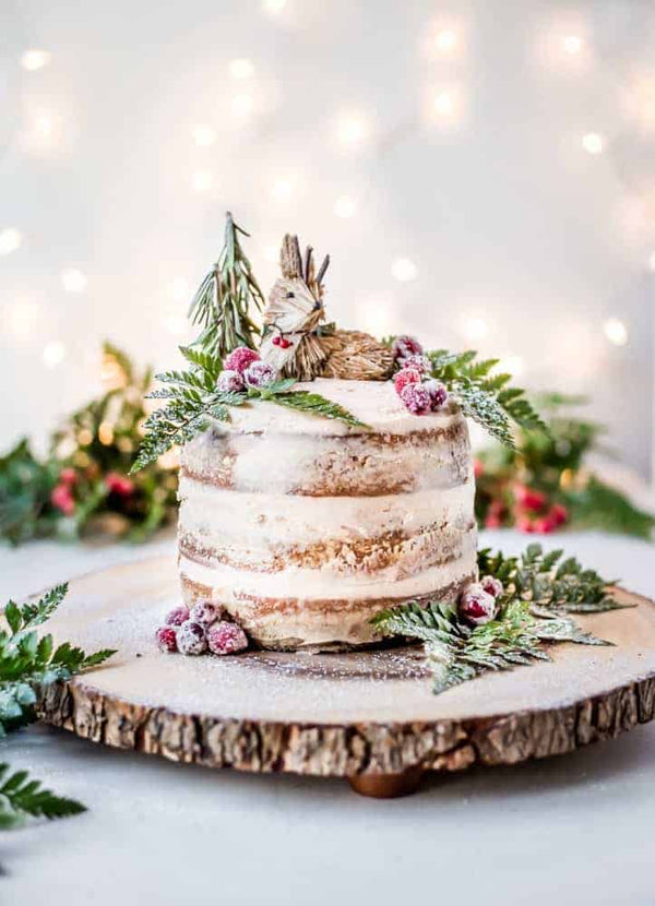 Nateur Cooking with Gina Fontana: Gingerbread Cake with Cinnamon Buttercream Frosting