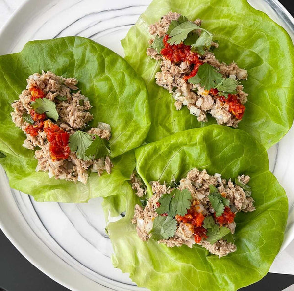 Nateur Cooking with Jennifer Fisher: Lemon Thyme Tuna Wraps