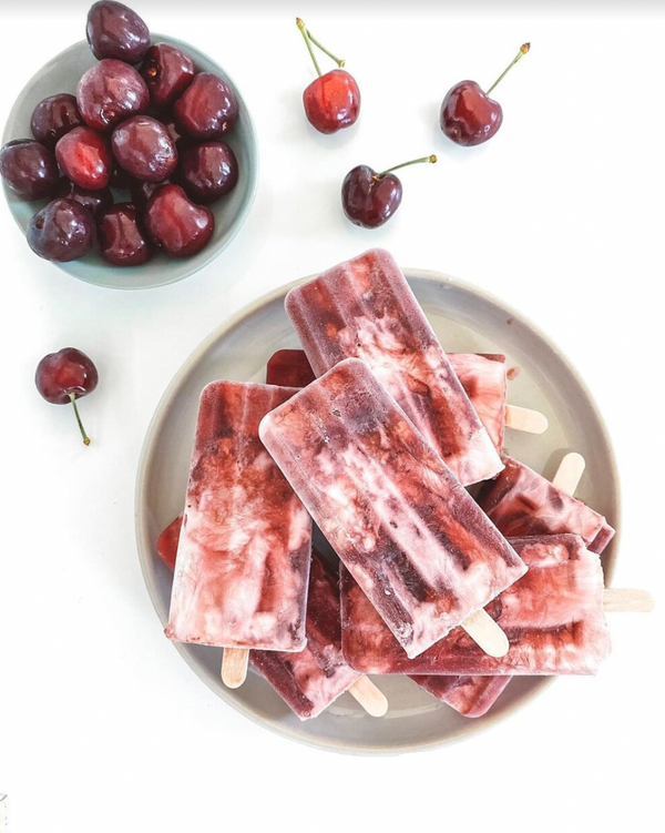 Nateur Cooking with Courtney Swan: Tart cherry vanilla creamsicles