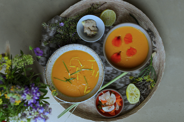 Nateur Cooking with Anna Getty: Sweet Potato Soup