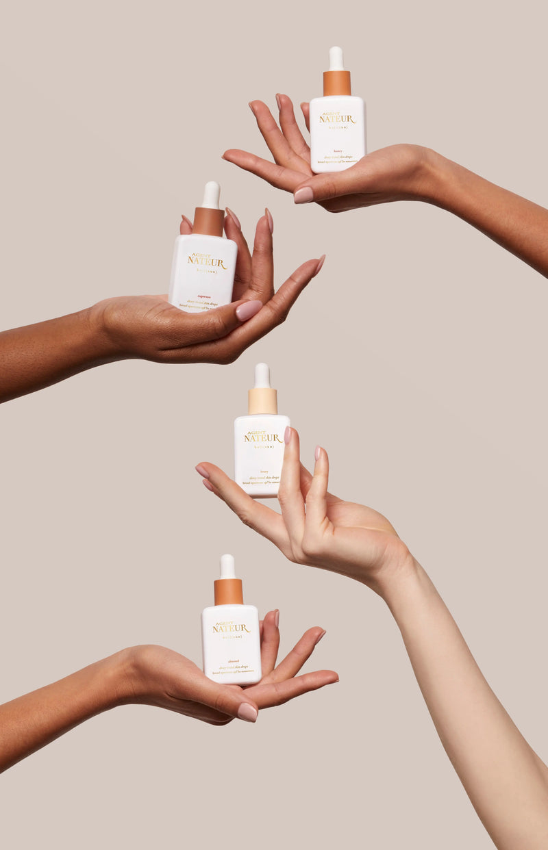 h o l i  ( s u n ) spf 50 dewy tinted skin drops Agent Nateur