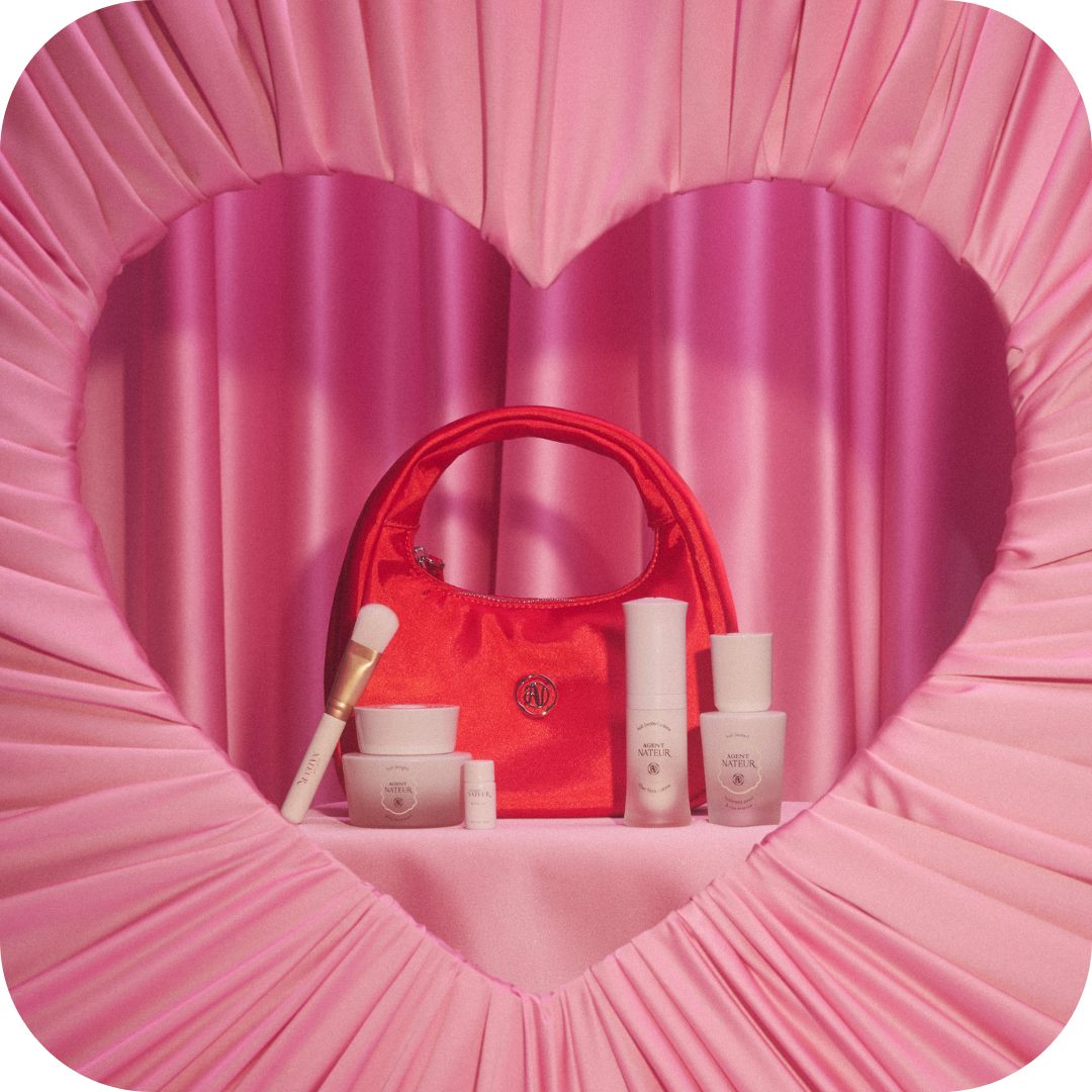 the after (glow) set: ruby