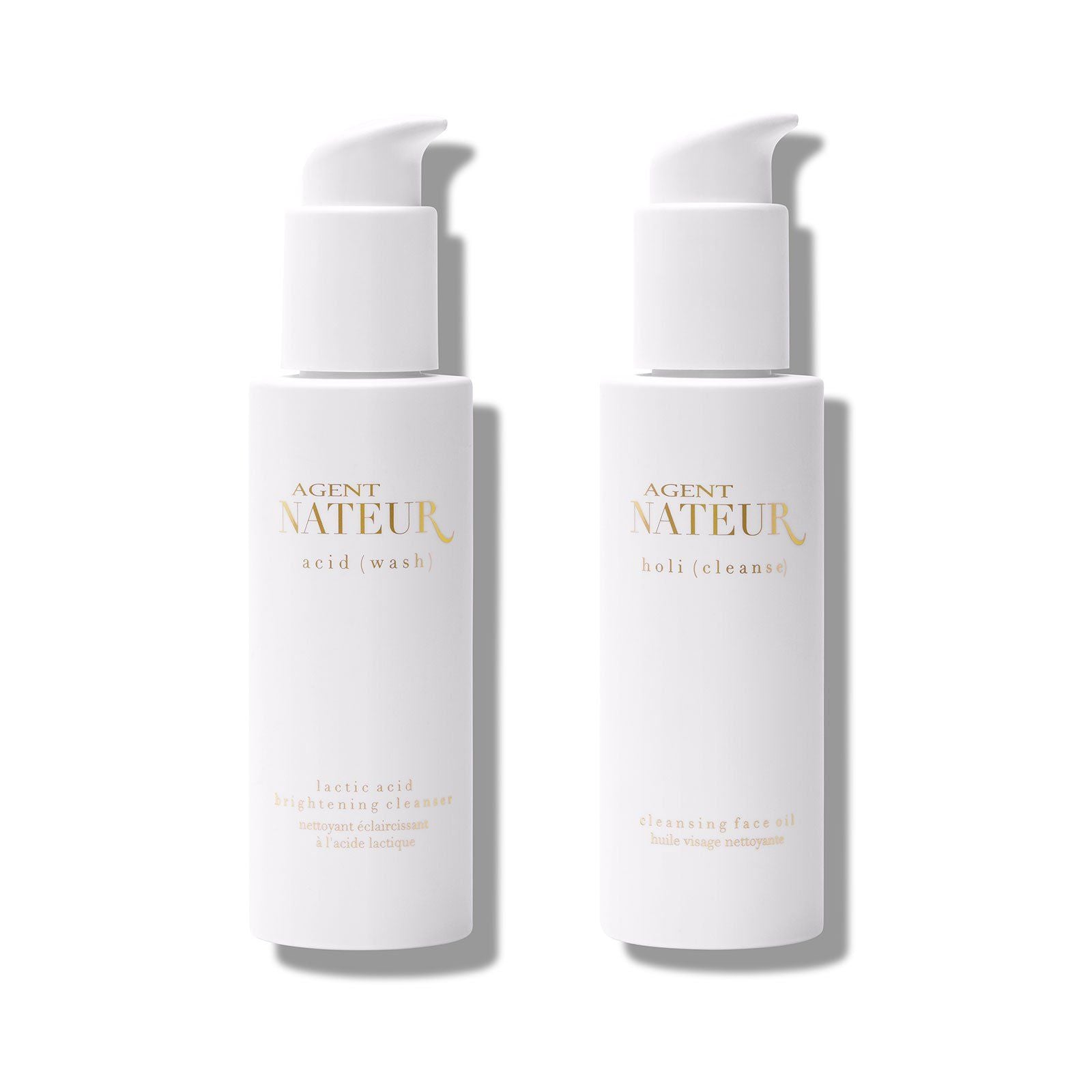 Lactic Acid Cleanser Duo Travel Size Agent Nateur