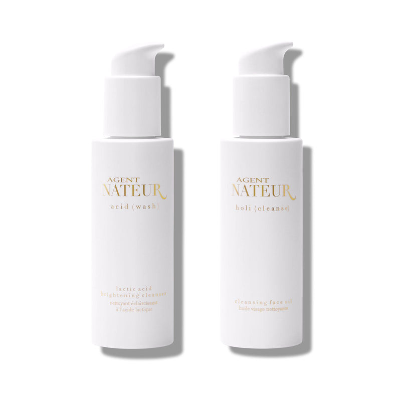 Lactic Acid Cleanser Duo Travel Size Agent Nateur