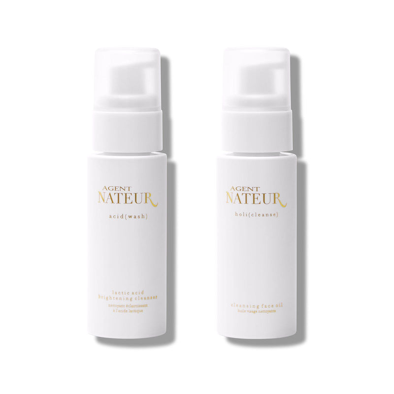 Lactic Acid Cleanser Duo travel size Agent Nateur