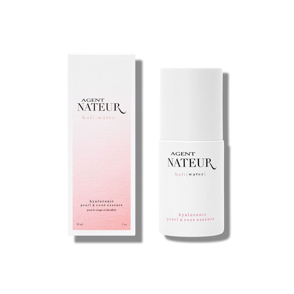 travel size h o l i ( w a t e r ) pearl and rose hyaluronic essence Agent Nateur